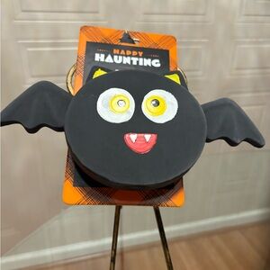 Brand New Happy Haunting Batt Latex Dog Toy With Squeaker 9.5”